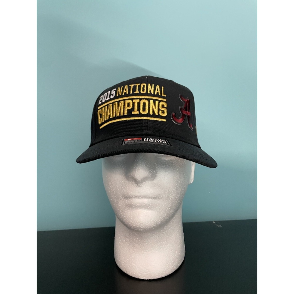 ADULT NIKE DRI-FIT ALABAMA 2015 Champions Locker Room Hat Adjustable